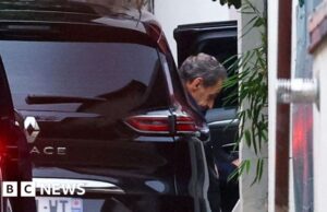 Der frühere französische Präsident Sarkozy wurde nach drei Wochen aus dem Gefängnis entlassen