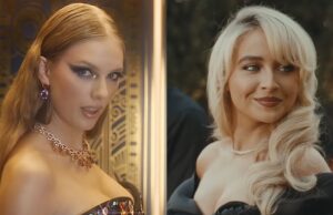 Taylor Swift ging in riesigen Absätzen mit der berühmten Shortie Sabrina Carpenter aus, und ich komme über den Kontrast nicht hinweg