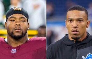 Daron Payne von den Commanders wurde suspendiert, weil er Amon-Ra St. Brown von den Lions geschlagen hatte