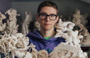 Zehn trifft Gary Card, den Toy Boy der Kunstwelt