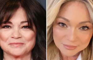 Valerie Bertinelli neckt überraschende blonde Verwandlung