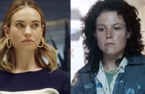 Ich habe gerade herausgefunden, dass Lily James eine nette Verbindung zum Alien-Franchise hat, und ich kann nicht glauben, dass ich das nie wusste
